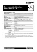 Bras motorisé et Interface HPMA-X et TSI 3-X